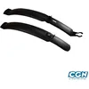 Image de Garde boue vtt 24/26/28 atoo clips v-brake noir (pr)