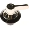 Image de Bouton gaz rétro chromé pour cuisinière SMEG 5760892 - CP60X - SCB92MPN - BVMPièces
