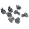 Image de Jeu de 8 roulettes de panier inférieur Lave-vaisselle 481252888112 WHIRLPOOL BAUKNECHT IGNIS LADEN KITCHENAID RADIOLA IKEA BR