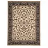 Image de Tapis oriental 120x170 rectangle ivoire tissé motif ancestral LYN1 NOMED