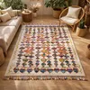 Image de Tapis berbère 240x340 tissé motifs tribaux LYN5 OURIKA A multicolore