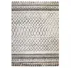 Image de Tapis berbère style tapis rond Ø 120cm LYN8 MABAL Beige OEKO TEX idéal pour la chambre
