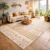 Image de Tapis berbère 190x280 tissé motif ethnic LYN1 ORIENVAG crème