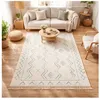 Image de Tapis berbère 160x230 tissé motif ethnic LYN5 MADIDA crème