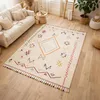 Image de Tapis berbère 200x290 tissé motif ethnic LYN5 JADIDA crème