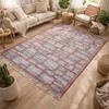 Image de Tapis en jute 160x230 fait à la main bleu et gris JUTAP