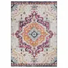 Image de Tapis Vintage Oriental 120x170 cm - LYN3 MED - Couleur : multicolore violet orange bleu