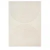 Image de Tapis salon DEMILU 240x340 cm Crème - Tapis Salle à manger doux et soyeux