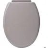 Image de ABATTANT WC PP 18 POUCES ATTACHES PLASTIQUES - TAUPE - Tendance