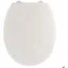 Image de Abattant Wc Thermodur 18 Pouces/frein De Chute Attaches Plastiques - Blanc - TENDANCE