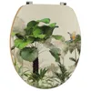 Image de Abattant WC en bois 18 pouces - Couvercle Design - Tendance - Oasis