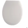 Image de ABATTANT 18 POUCES PP FREIN DE CHUTE ET DECLIPSABLE ATTACHES ACIER INOXYDABLE - BLANC - Tendance