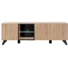 Image de Meuble TV NIELSEN   160 cm avec éclairage LED intégré