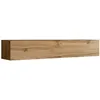 Image de Meuble TV suspendu 180cm coloris chêne Wotan. Collection SWITCH.