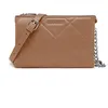 Image de David Jones - Pochette Soirée Matelassé - Sac Bandoulière Cuir PU Femme - Rose 2