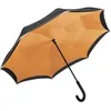 Image de Parapluie standard FP7715 - noir et orange