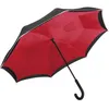 Image de Parapluie standard FP7715 - noir et rouge