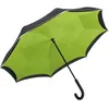 Image de Parapluie standard FP7715 - noir et vert lime