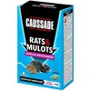 Image de Caussade Anti Rats & Mulots 150 g ( 6 x 25 grs ) - La Solution Radicale pour Protéger Votre Maison-