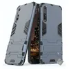 Image de Coque rigide anti choc pour Huawei P20 Pro + film ecran - BLEU FONCE