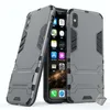 Image de Coque rigide anti choc pour Apple iPhone XS Max + film ecran - GRIS