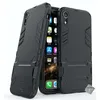 Image de Coque rigide anti choc pour Apple iPhone XR + film ecran - NOIR