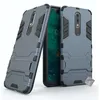 Image de Coque rigide anti choc pour Nokia 5.1 Plus (2019) + film ecran - BLEU FONCE