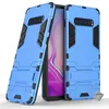 Image de Coque rigide anti choc pour Samsung Galaxy S10+ Plus + film ecran - BLEU CLAIR