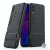 Image de Coque rigide anti choc pour Xiaomi Redmi 7 + verre trempe - NOIR