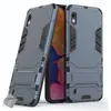Image de Coque rigide anti choc pour Samsung Galaxy A10 + film ecran - BLEU FONCE