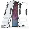 Image de Coque rigide anti choc pour Samsung Galaxy Note 10 + verre trempe - ARGENT