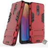 Image de Coque rigide anti choc pour Xiaomi Redmi 8 + verre trempe - ROUGE