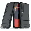 Image de Coque rigide anti choc pour Xiaomi Mi 10 / Mi 10 Pro + film ecran - NOIR