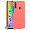 Image de Coque rigide simili cuir crocodile pour Huawei Y6p + film ecran - ROUGE