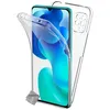 Image de Coque silicone gel fine 360 integrale (avant et arriere) pour Xiaomi Mi 10 Lite 5G + film ecran - TRANSPARENT