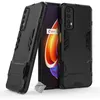Image de Coque rigide anti choc pour Realme 7 + film ecran - NOIR