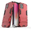 Image de Coque rigide anti choc pour Apple iPhone 12 Mini + film ecran - ROUGE