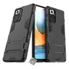 Image de Coque rigide anti choc pour Xiaomi Redmi Note 10 Pro + film ecran - NOIR