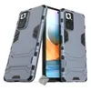 Image de Coque rigide anti choc pour Xiaomi Redmi Note 10 Pro + film ecran - BLEU FONCE