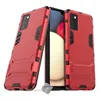 Image de Coque rigide anti choc pour Samsung Galaxy A02s + film ecran - ROUGE
