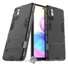 Image de Coque rigide anti choc pour Xiaomi Redmi Note 10 5G + film ecran - NOIR
