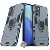 Image de Coque rigide anti choc pour Oppo Reno 6 5G + film ecran - BLEU FONCE