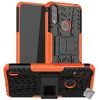 Image de Coque rigide anti choc pour Motorola Moto E7i Power + film ecran - ORANGE
