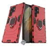 Image de Coque rigide anti choc pour Samsung Galaxy S22 Ultra 5G + film ecran - ROUGE