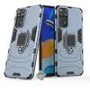 Image de Coque rigide anti choc pour Xiaomi Redmi Note 11 4G / Redmi Note 11S + verre trempe - BLEU FONCE