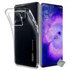 Image de Coque silicone gel fine pour Oppo Find X5 5G + verre trempe - TPU TRANSPARENT
