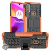 Image de Coque rigide anti choc pour Motorola Moto E20 / E30 / E40 + film ecran - ORANGE