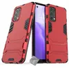 Image de Coque rigide anti choc pour Oppo Find X3 Lite / Realme GT Master Edition + film ecran - ROUGE