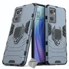 Image de Coque rigide anti choc pour Oppo Reno 7 5G / Find X5 Lite + verre trempe - BLEU FONCE