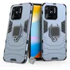 Image de Coque rigide anti choc pour Xiaomi Redmi 10C + film ecran - BLEU FONCE